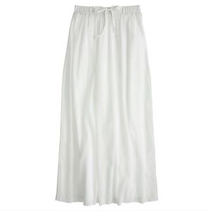 Beautiful White Crew Gauze Skirt. XS.